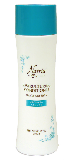 Новый Восстанавливающий увлажняющий кондиционер для волос – Restructuring Conditioner Natria