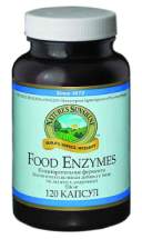 Пищеварительные Ферменты ( Food Enzymes NSP, 120 капсул) - альтернатива Вобэнзиму