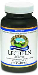БАД Лeцитин (Lecithin NSP), 170 капсул. Цена 23,94 $