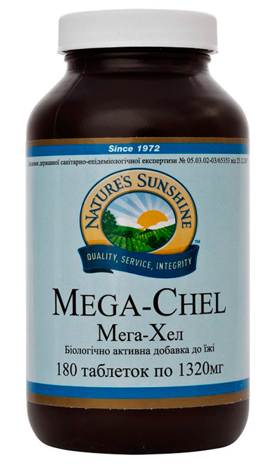 Мега-Хел - Mega-Chel NSP, 180 таблеток