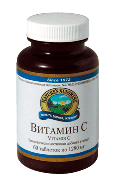 БАД "Витамин С с биофлавоноидами" (Vitamin C NSP), 60 таблеток