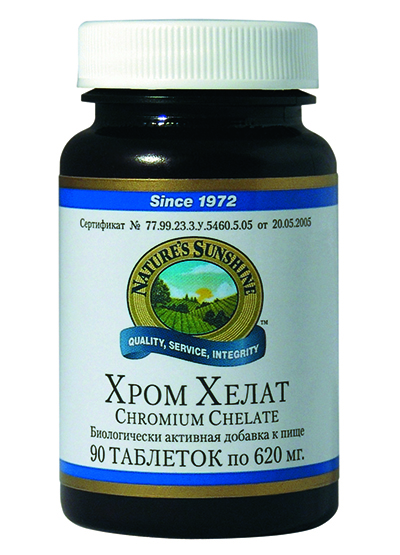 Хром Хелат – Chromium Chelate NSP, 90 таблеток